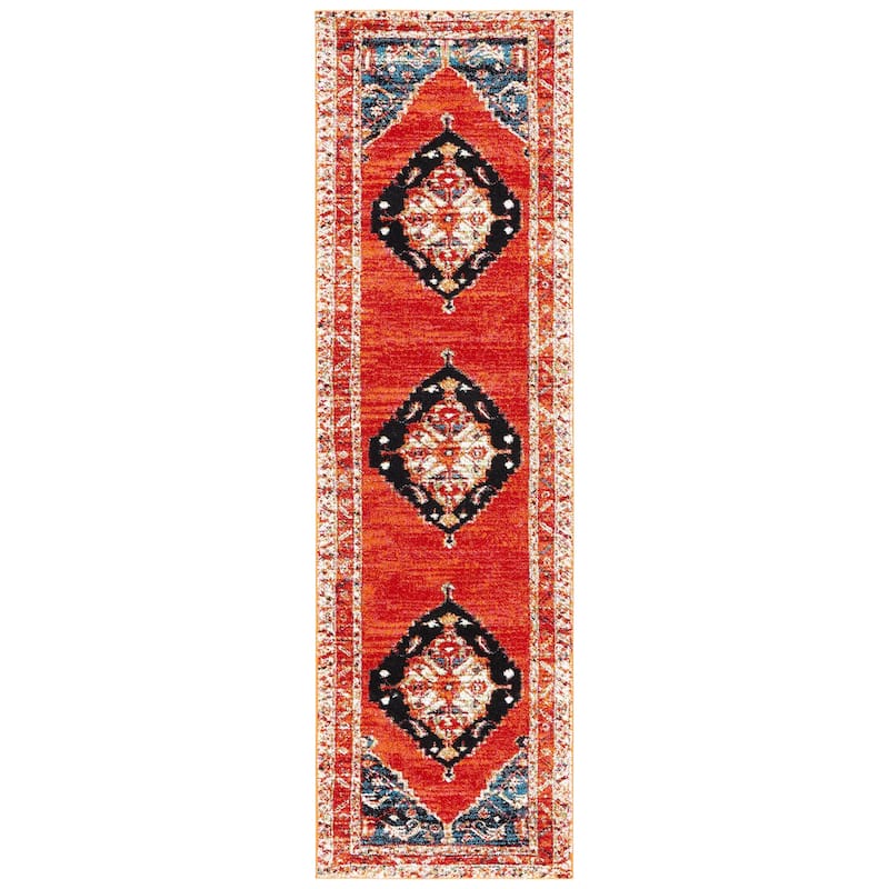 SAFAVIEH Vintage Hamadan Lucile Traditional Medallion Rug
