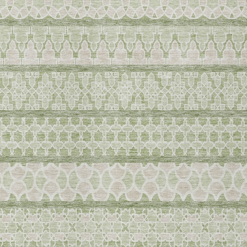 HomeRoots Quatrefoil Transitional Rectangle Outdoor Rug