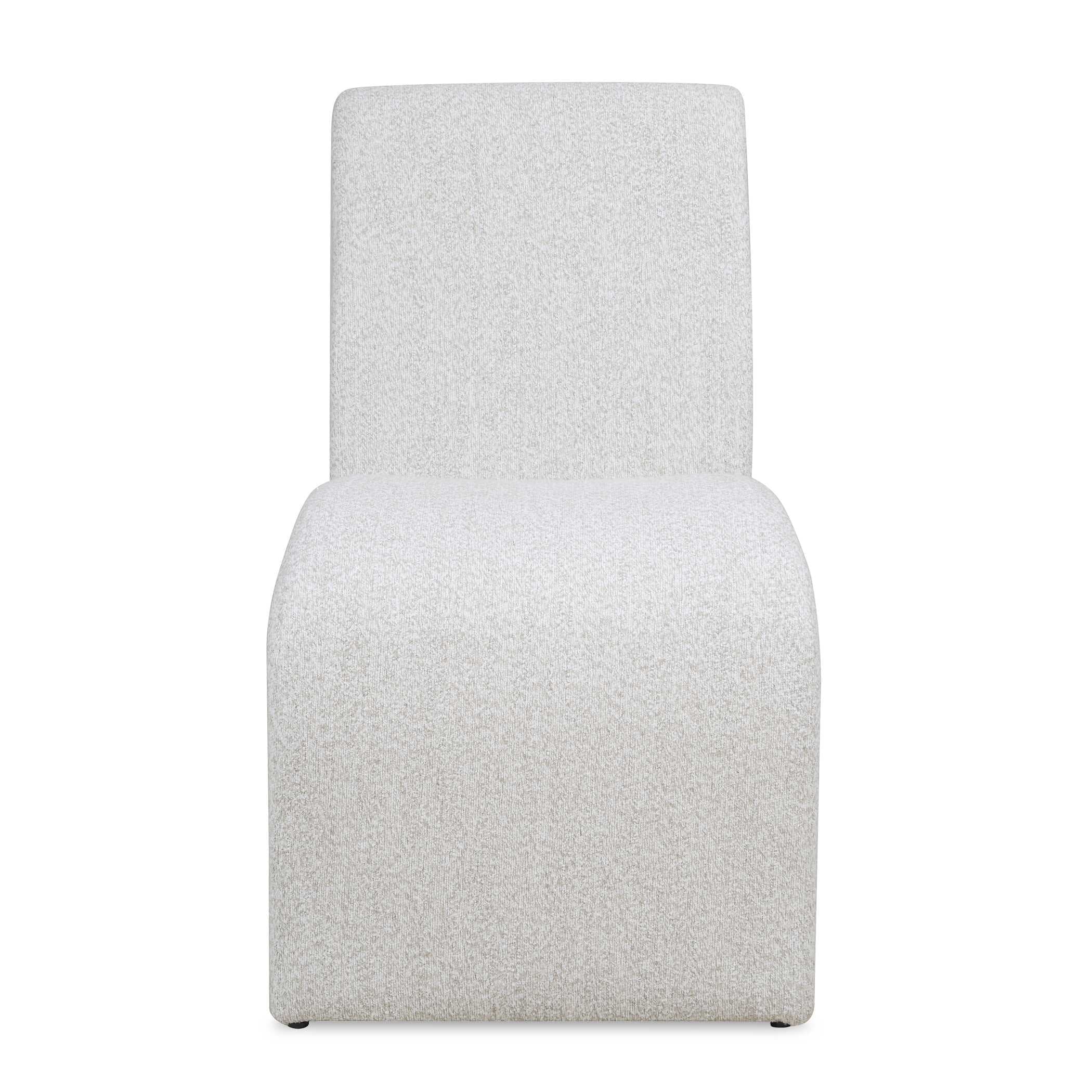 Uttermost Valentin Off-White Dining Chair - 27" D x 20" W x 34" H