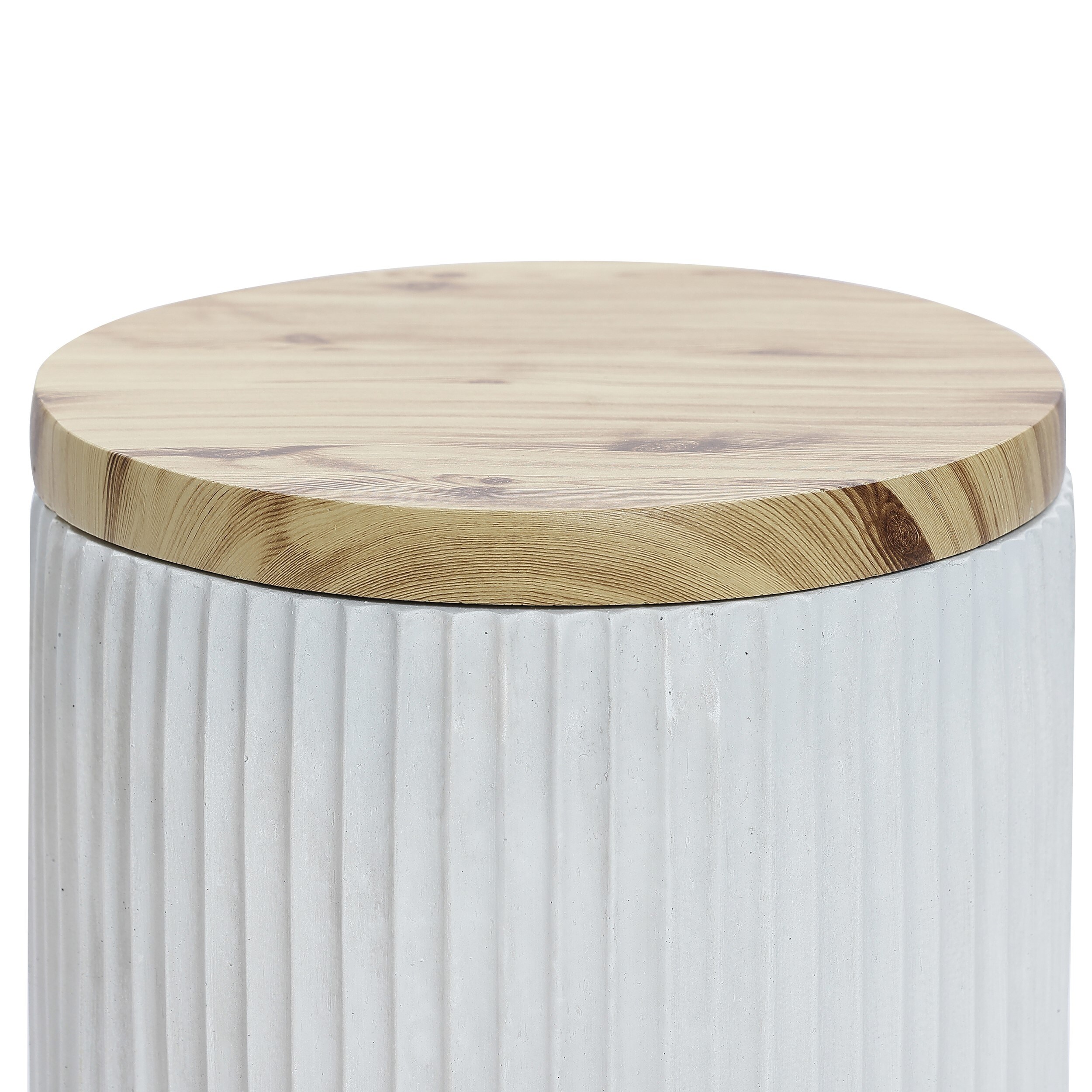 Outdoor stool with storage deals