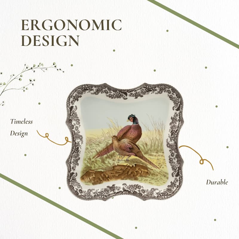 Spode Woodland Devonia Tray - 14 inches