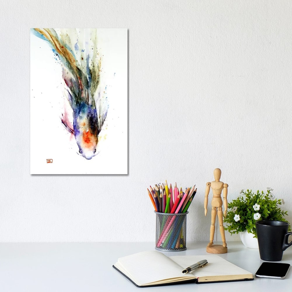 iCanvas "Fish in Motion" by Dean Crouser Canvas Print