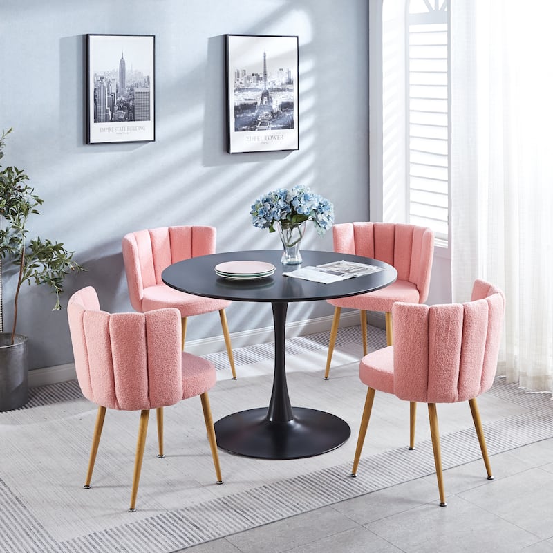 Upholstered Accent Chair Dining Chair Set of 2