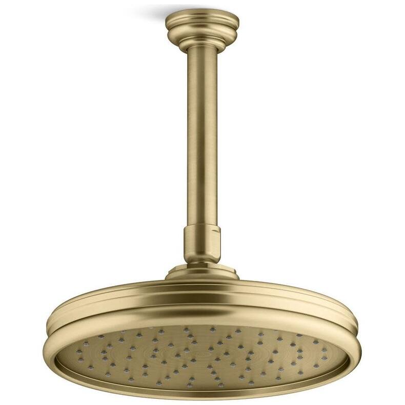 Kallista Foundations 1.75 GPM Single Function Shower Head - Brushed French Gold