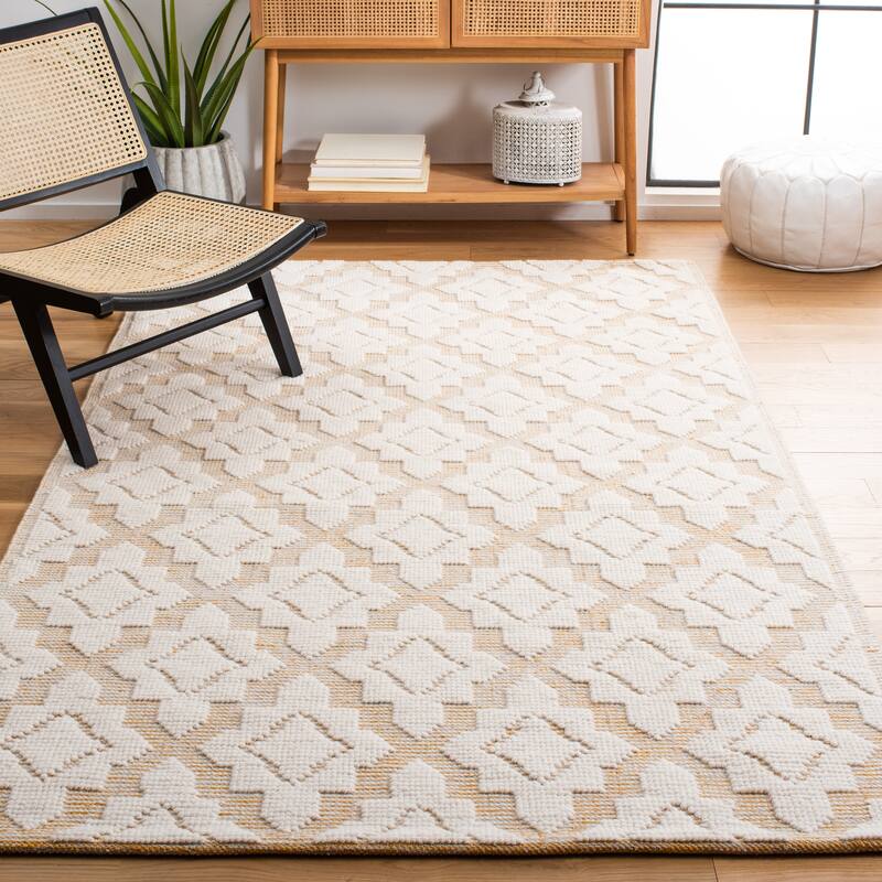 SAFAVIEH Handmade Vermont Llinos Wool Rug