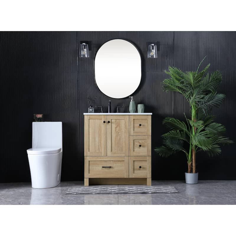 Fresco 32 - 42 Inch Single Bathroom Vanity