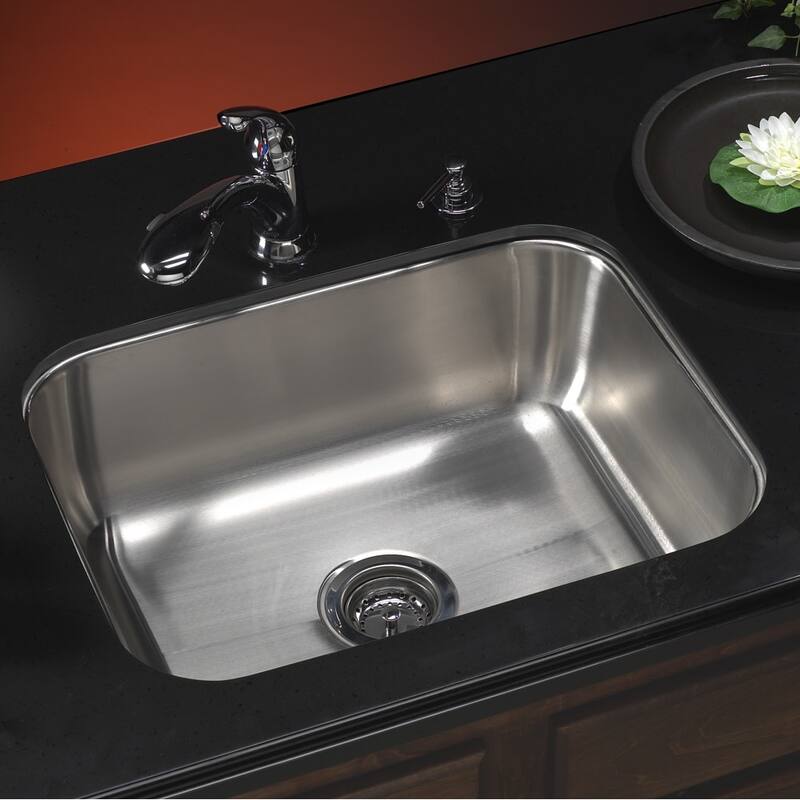 Houzer MS-2309-C Medallion Classic 23-3/16" Undermount Single Basin