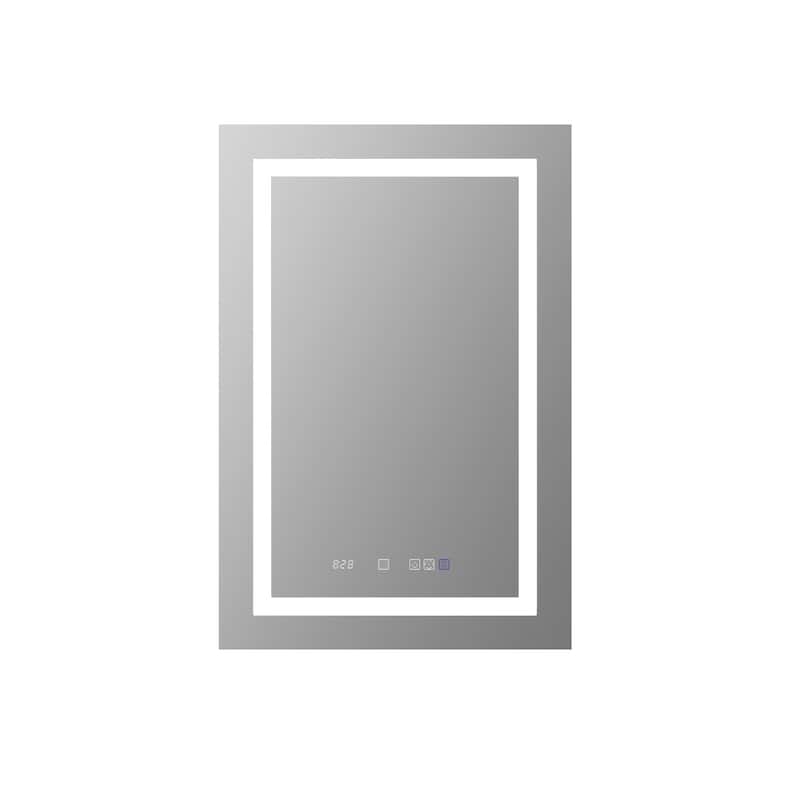 Modland 24"-42W x 36"H LED Medicine Cabinet Mirror with USB Charging,10x Magnifying Mirror