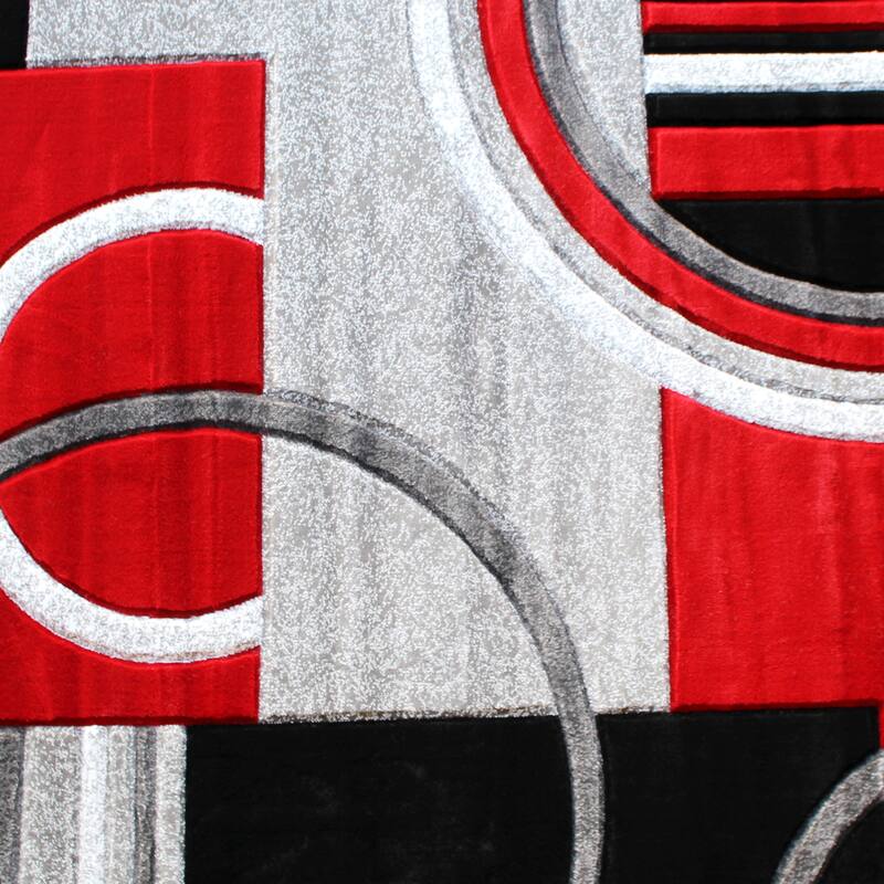 Modern Geometric Design Abstract Area Rug