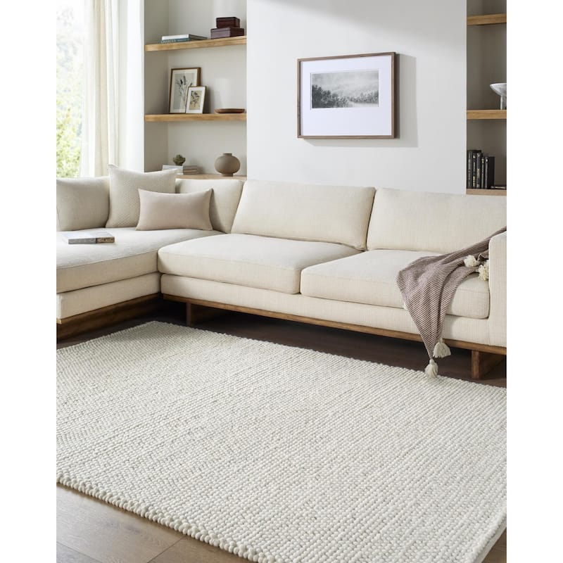 Livabliss Hazar Global Area Rug - Ivory - 2' x 3'