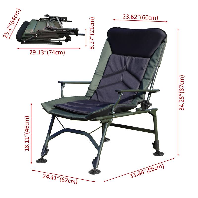 Camping Lounge Chair (Excluding the table)