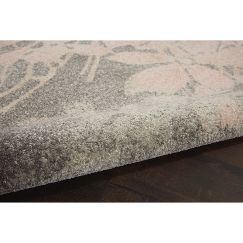 Nourison Tranquil Contemporary Abstract Floral Area Rug