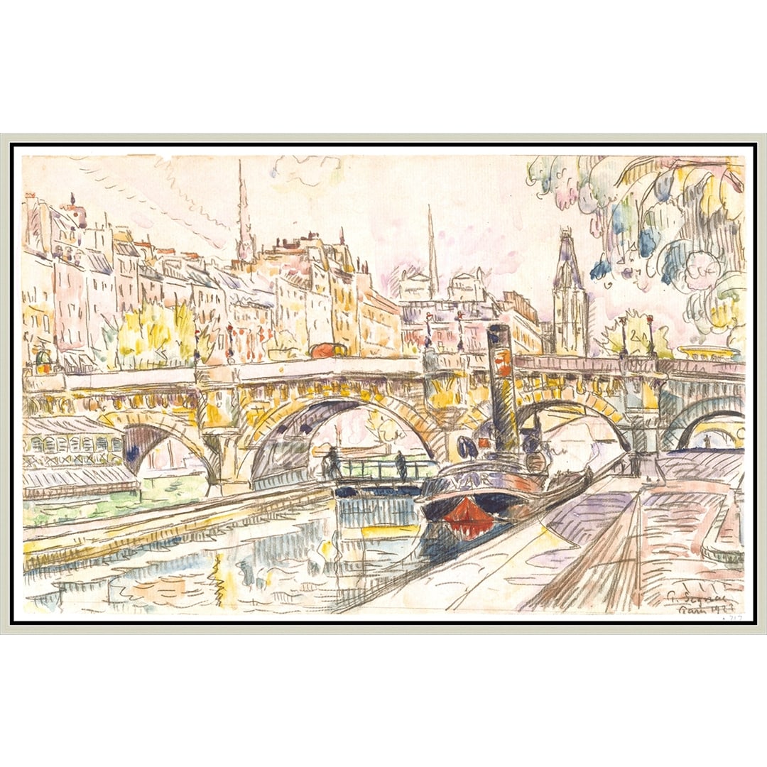 Paul Signac, The Pont Neuf, Paris