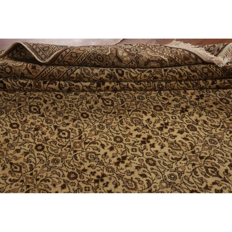 All-Over Anatolian Turkish Vintage Area Rug Hand-Knotted Wool Carpet - 6'7" X 9'10"