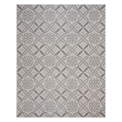 Gertmenian Paseo Niala Medallion Moroccan Tile Polypropylene Flatweave Indoor/ Outdoor Area Rugs