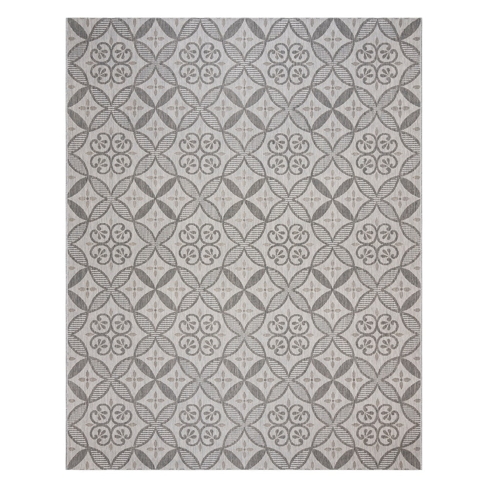 Gertmenian Paseo Niala Medallion Moroccan Tile Polypropylene Flatweave Indoor/ Outdoor Area Rugs