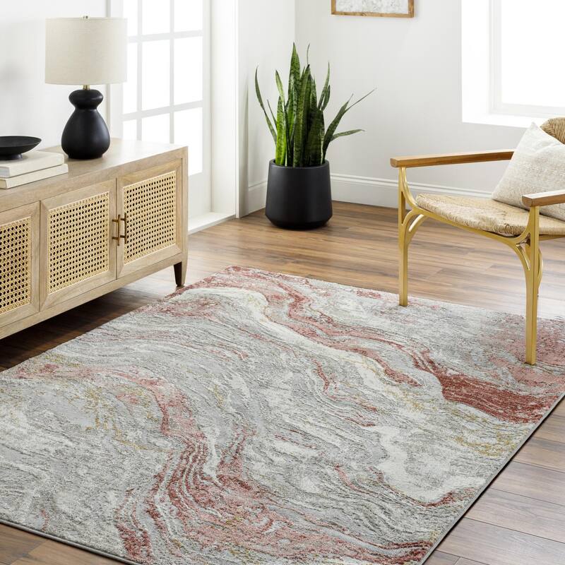 Livabliss Industrial San Francisco Abstract Area Rug