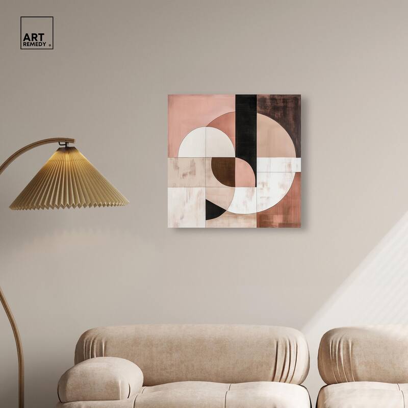 Modern Shapes I Canvas by Art Remedy, Gallery Wrapped