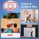 preview thumbnail 9 of 9, Costway Large Wall Mounted Basketball Hoop with 36" x 24" - See Details