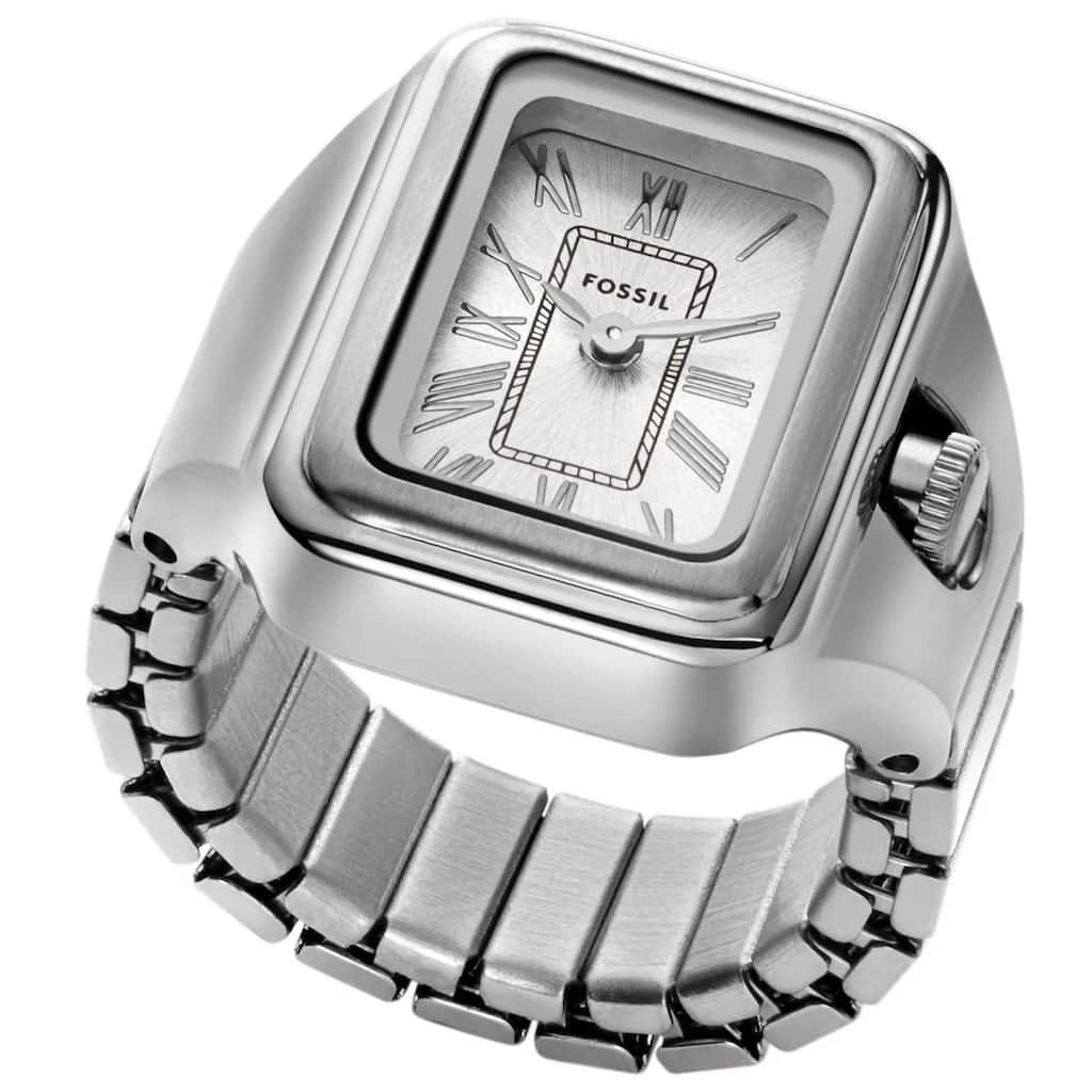 Fossil Women's Raquel Watch Ring Silver Dial Watch - ES5344 - 6 (36)