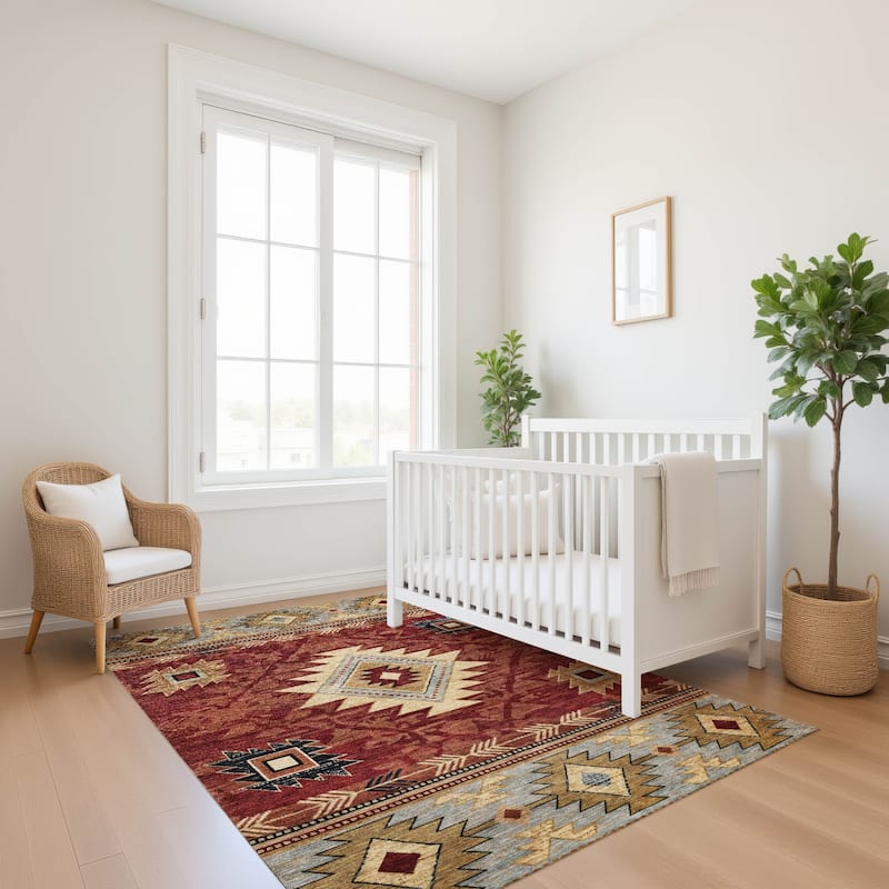 Premium Washable Super Soft Global Inspirations Mayfield Rug
