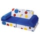 preview thumbnail 3 of 28, 10-Piece Modular Convertible Kids Play Couch Sofa Set with Removable Velvet Covers Multi