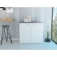 preview thumbnail 19 of 20, TUHOME Napoles Utility Sink cabinet Espresso White