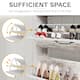 Moasis Farmhouse Shoe Storage Cabinet with 2 Flip Drawers for 16 Pairs Entryway Shoe Storage with Shoe Bench
