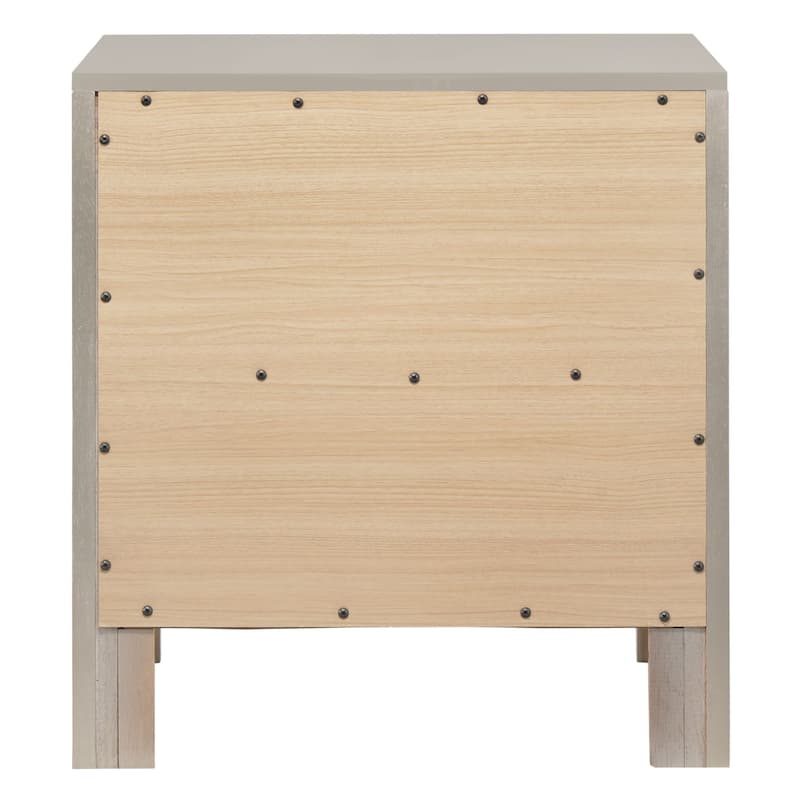 Burlington 2-drawer Wood Nightstand