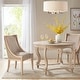 preview thumbnail 2 of 60, Martha Stewart Bedford Elmcrest Upholstered Dining Chair with Nailhead Trim