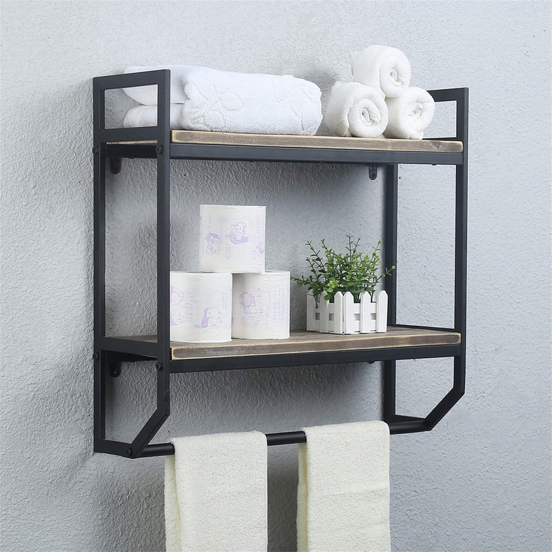 Towel racks for bathroom wall online