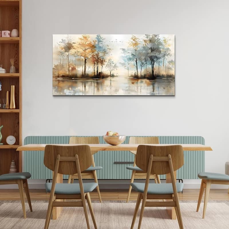 Wall Art Abstract Tree Painting Wall Artworks Hang Pictures