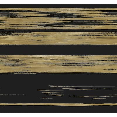 Kemper, Horizontal Dry Brush Wallpaper, 27 in x 27 ft = 60.75 sq ft, Wallpaper Roll