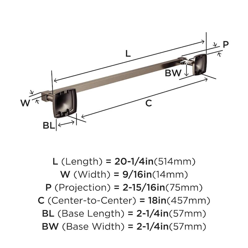 Amerock Stature Towel Bar
