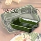 preview thumbnail 3 of 3, Certified International Verde Medium Rectangular Baker 14" x 8.75" x 2.75" - 14.00"W x 8.75"D x 2.75"H