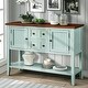 preview thumbnail 1 of 5, Cambridge Series Buffet Sideboard Console Table with Bottom Shelf