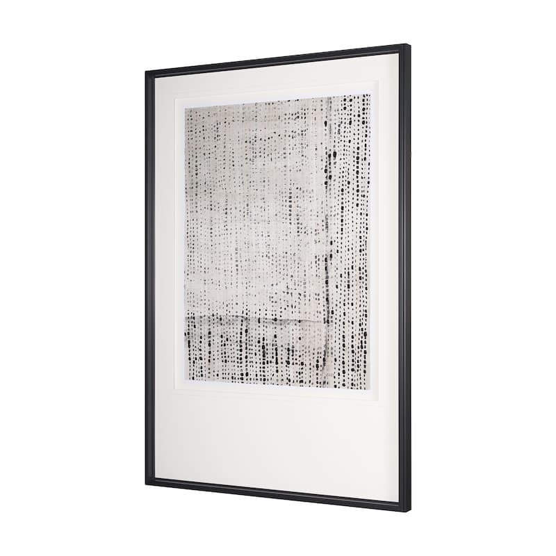 Dot Texture Tan I Framed Art Print