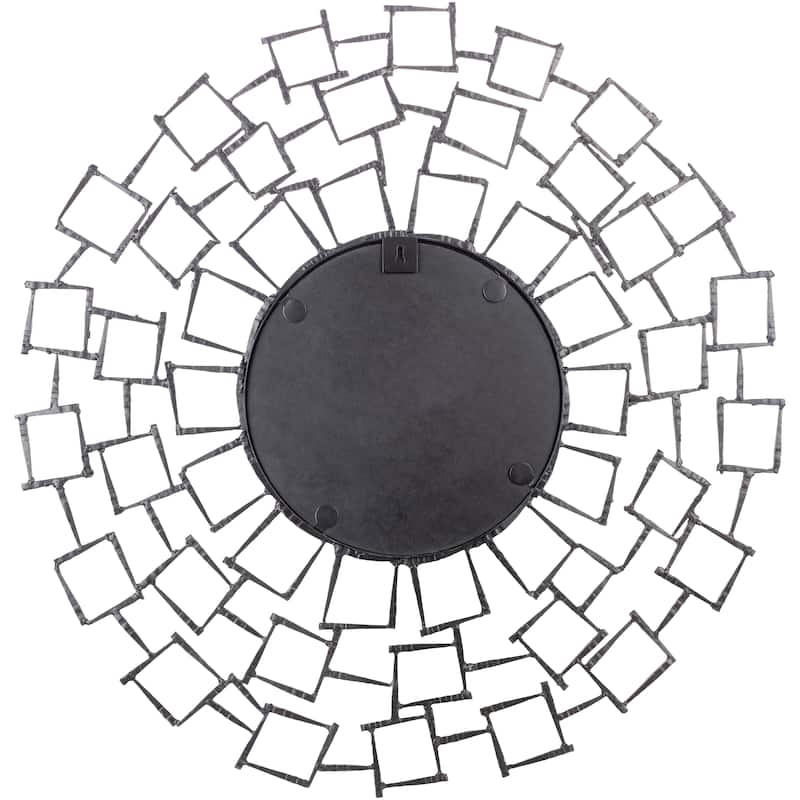 Shree Modern Bronze Mirror - 35"H x 35"W x 1"D