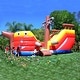 preview thumbnail 1 of 7, HeroKiddo 15' Pirate Ship Commercial Grade Inflatable Water Slide Playset (No Blower Included), Lightweight, Kids Outdoor Fun