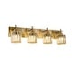 preview thumbnail 93 of 115, Mid-Century Modern Dimmable Bathroom Vanity Light Crystal Glass Wall Sconce