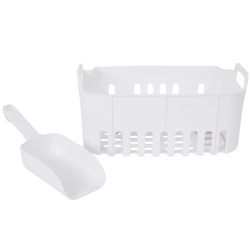 Anmytek Compact Countertop Ice Maker Fast Portable Small Kitchen Bar Appliance Gray Black See Through Lid