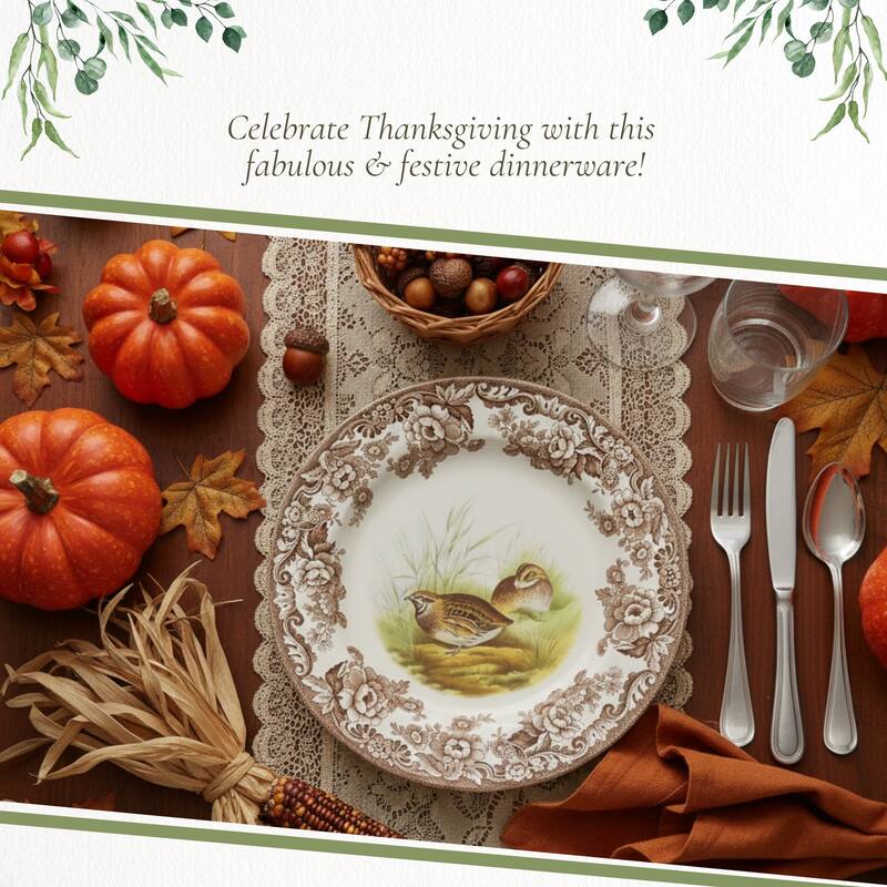 Spode Woodland Soup Plate