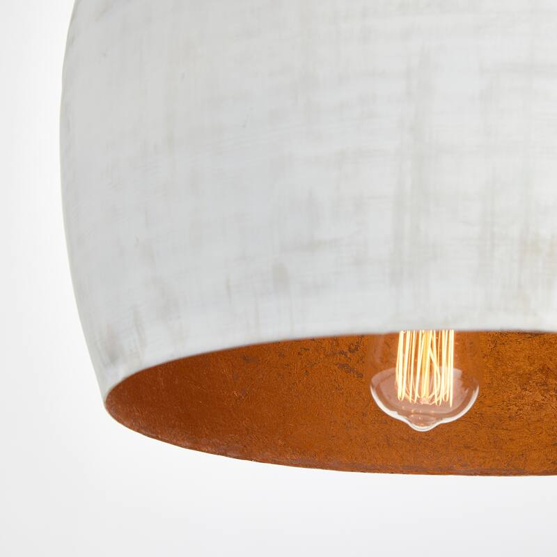 Terrance Grande Pendant - White