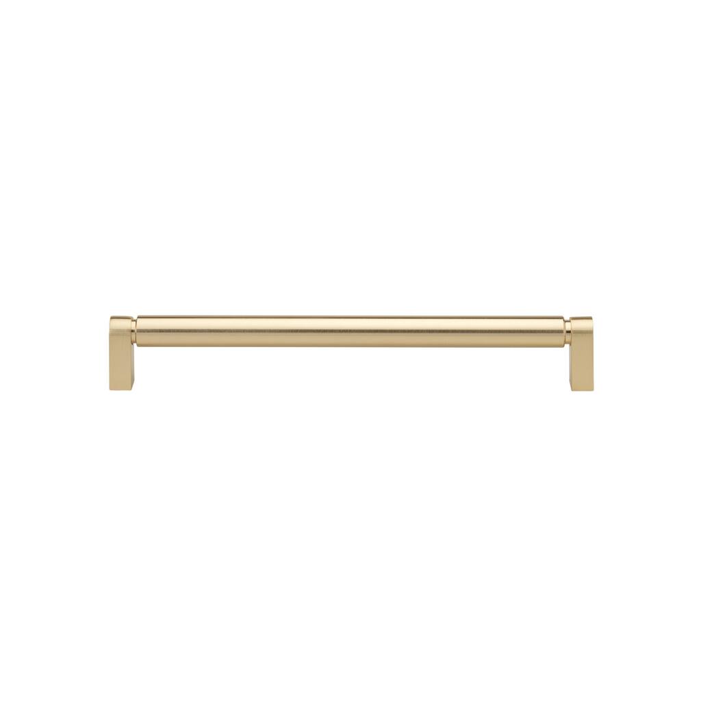 GlideRite 8-3/4 Inch 224mm Center to Center Solid Smooth Cabinet Bar Pull - 4787-224