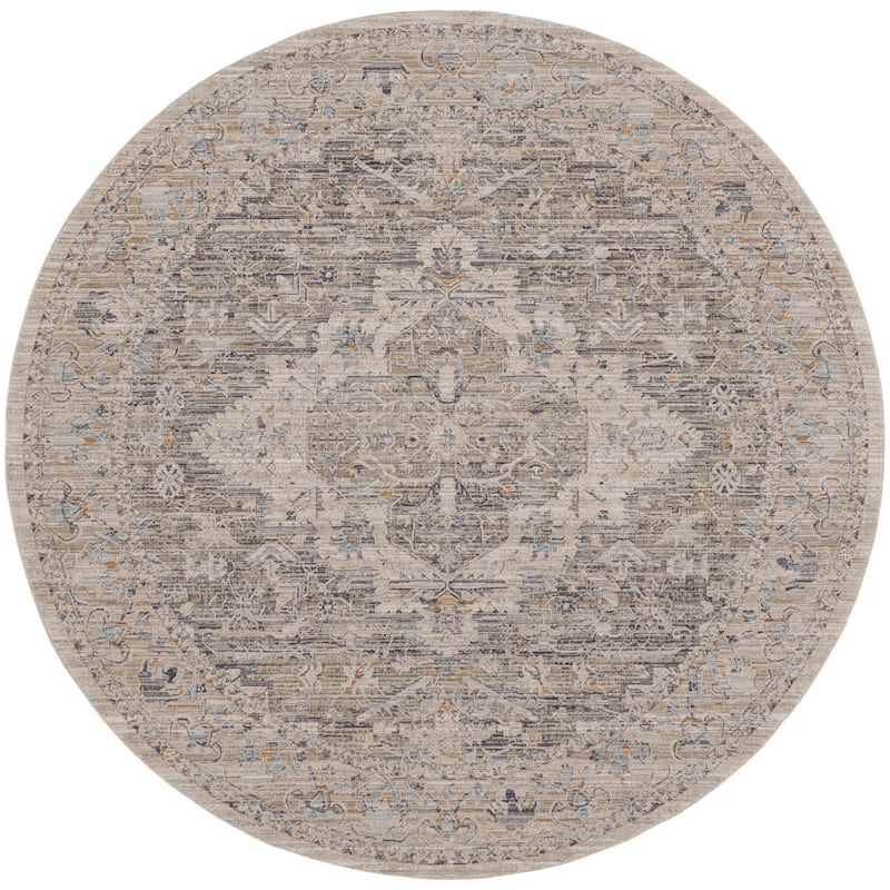 Nourison Nyle Boho Vintage Ivory Taupe Area Rug