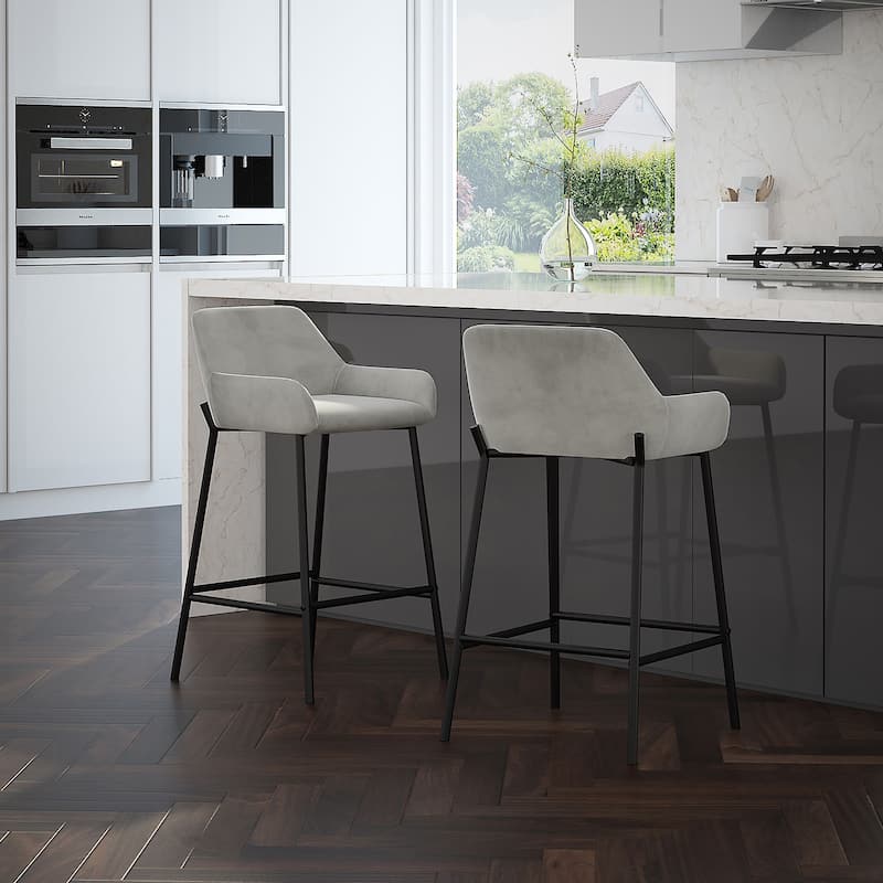 Contemporary 26" Counter Stool, Set of 4