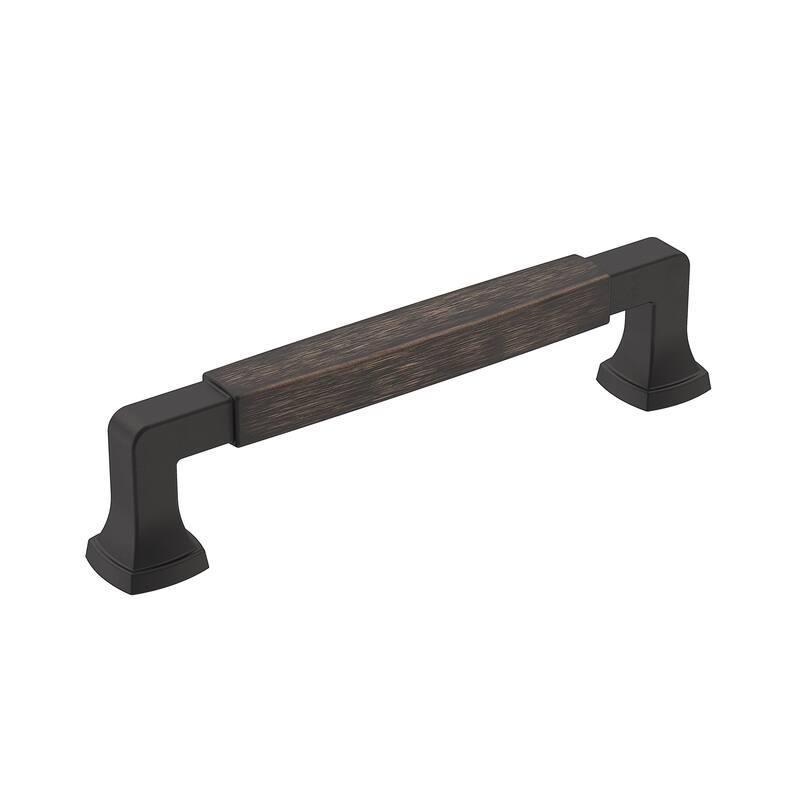 Amerock Stature Cabinet and Furniture Pull - 5-1/16 in (128 mm) Center-to-Center - Oil Rubbed Bronze