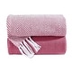 preview thumbnail 11 of 12, Rustic Farmhouse Cotton Chevron Blanket Throws - Set of 2 with Fringe 50X60 Inches