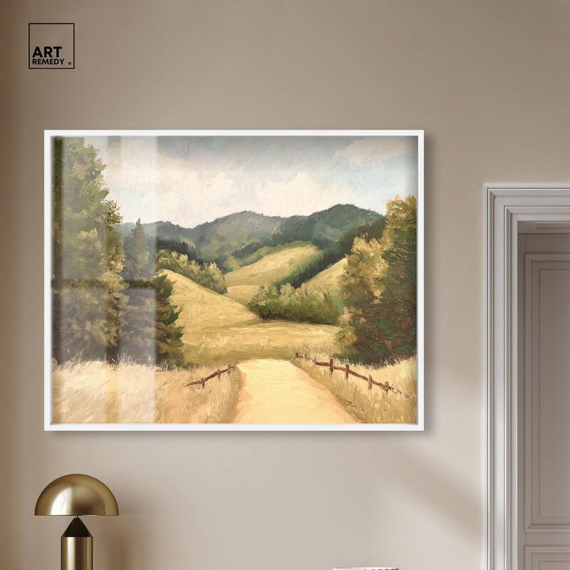 Summer Fields Shadowbox by Art Remedy