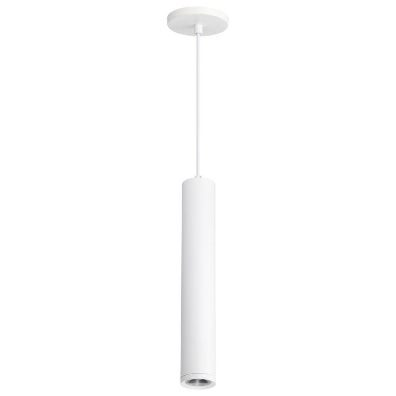 Century 12 Watt 16" LED Pendant Matte White Finish